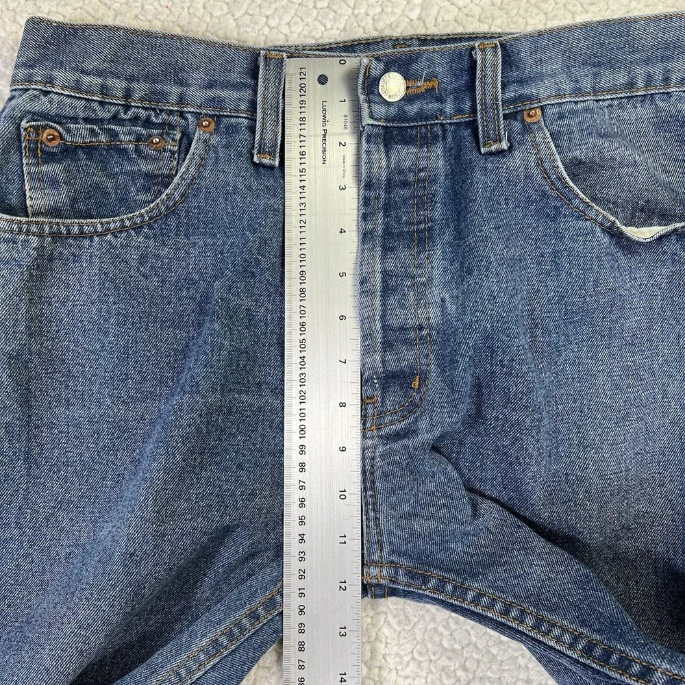 Levi's 501 Straight Jeans‎ Men's 36x30 (Actual 34x29) Streetwear Grunge Casual